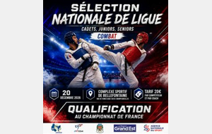 Sélection régionale Combat (cadet à seniors)
