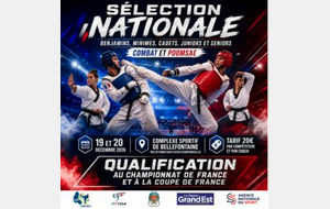 Sélection régionale Combat (benjamins et minimes)